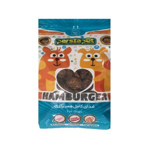 غذای خشک سگ پرشیا پت مدل همبرگری